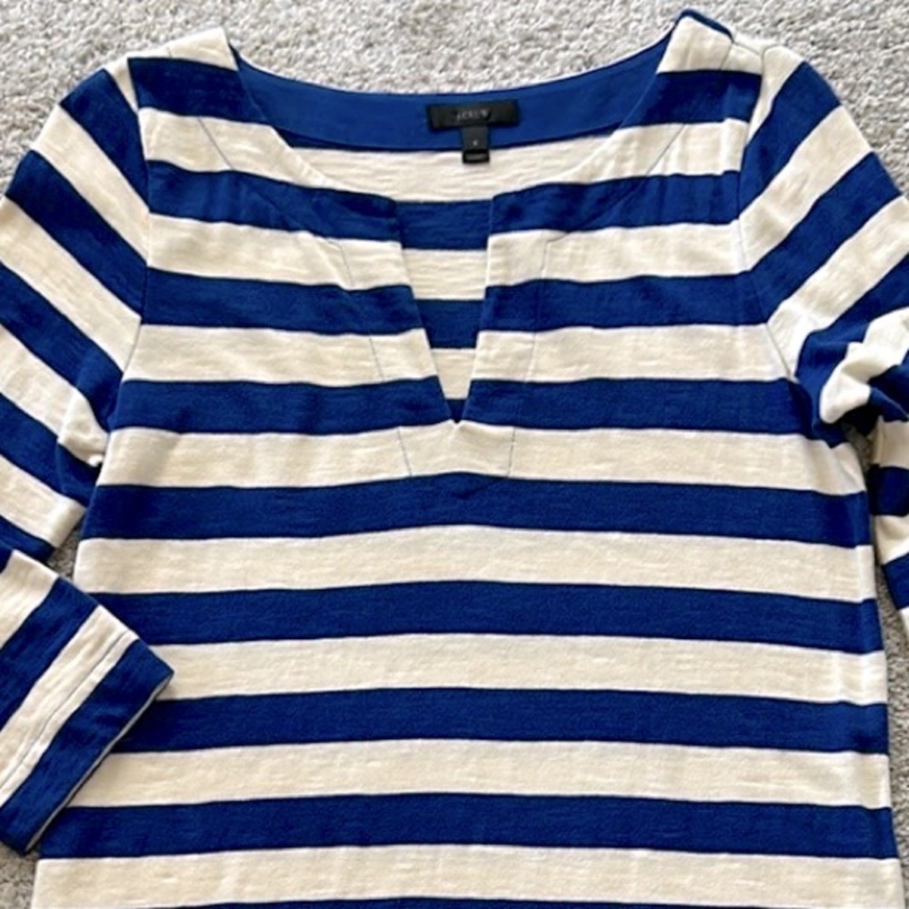 J. Crew Striped Tunic/Dress - Picture 3 of 8